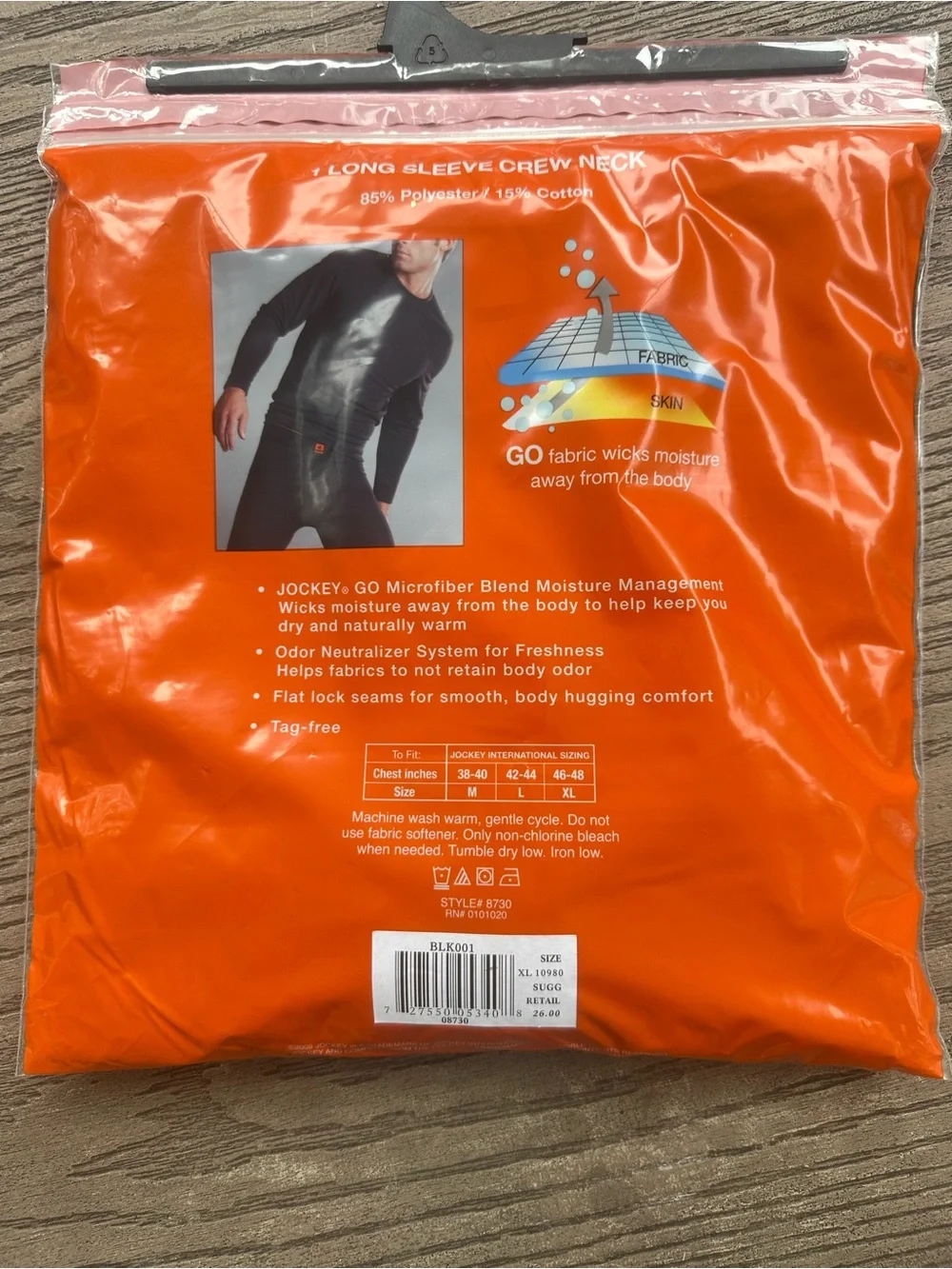 Jockey long sleeve